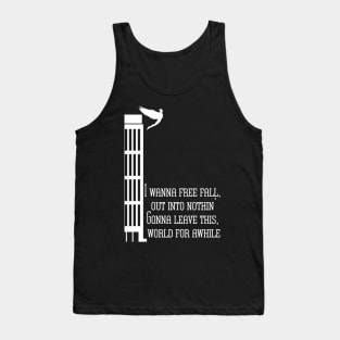 Free Fallin' Design Tank Top